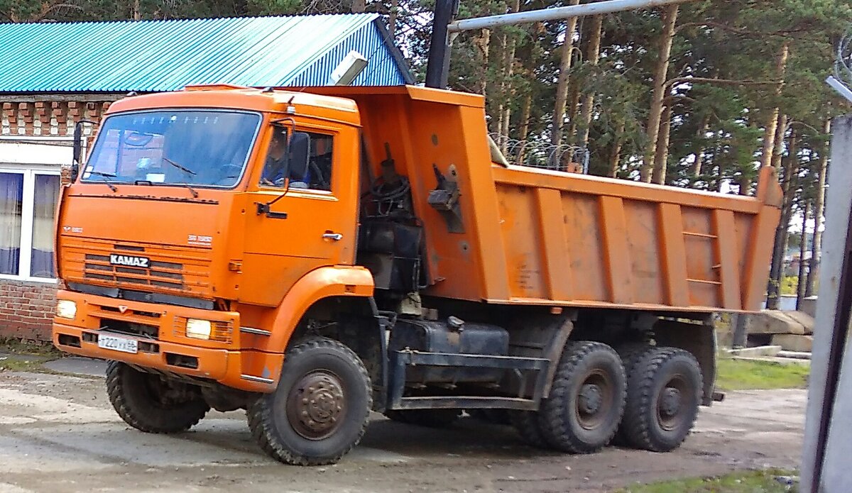 Самосвал КамАЗ 6522 в аренду